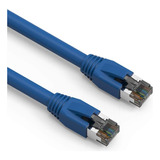 Cable Ethernet Cat 8, Resistente 24 Awg, Red Lan De Par Tren