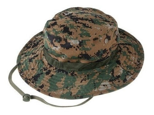 Pava Militar Sombrero Camuflado Ajustable Para Pesca 