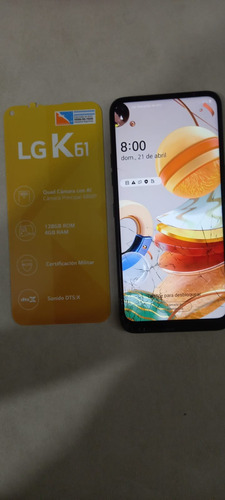 Célular LG K61 Glass  Dañado