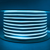 Tira Pinmark Led Neon Luz Azul Hielo 120d 50mts