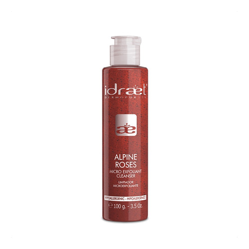 Idraet Alpine Roses Gel Limpiador Microexfoliante 100g