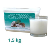 Cera Vegetal De Coco Para Velas 1,5 Kg