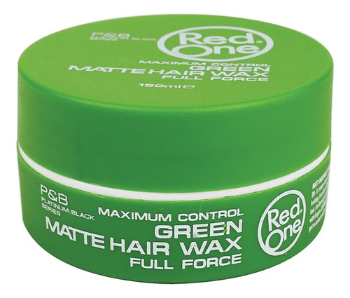 Red One Full Force Matte Hair Wax Verde 150ml