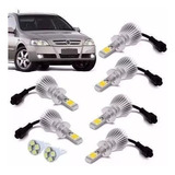 Kit Super Leds Astra 2007 Alto Baixo Milha + Super Brinde