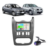 Kit Central Multimidia Sandero Logan 2007 A 2011 Gps Tv Wifi