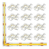 Conector Led Cob En L 2pin 8mm - Rgbzone