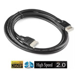 Cable Hdmi 1,5 Metros Encauchado High Speed 2160p 