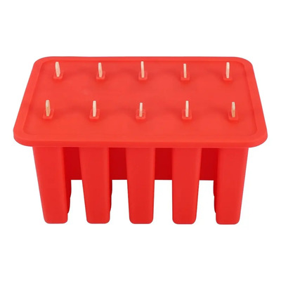 Molde De Paleta Con 10 Celdas De Gel De Sílice Para Helados | Envío gratis