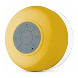 Caixa De Som Portátil Bluetooth Resistente À Água  - Amarelo