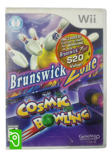 Brunswick Zone + Cosmic Bowling Juego Nintendo Wii