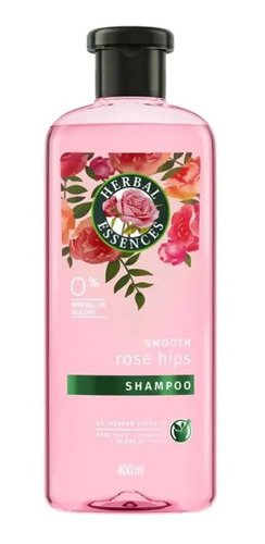 Shampoo Herbal,rosa Mosqueta Y Extractos De Jojoba