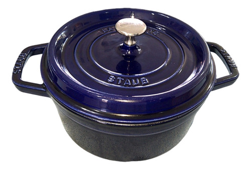 Caçarola Staub La Cocotte Ferro Fundido 22 Cm Azul-marinho