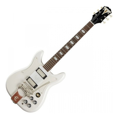 Guitarra Eléctrica EpiPhone Crestwood Polaris White Cuota