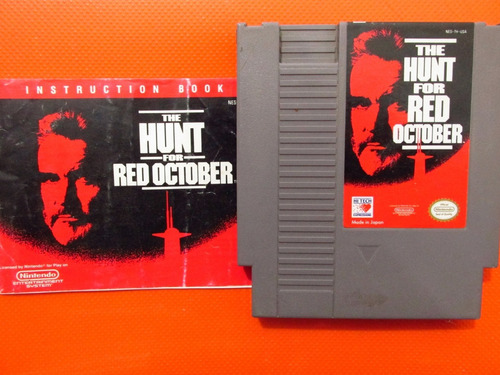 The Hunt For Red October | Original Nintendo Nes Ntsc