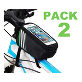 Pack X2 Bolso Porta Celular Para Bicicleta Touch