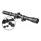 Mira Telescopica 4x20 Rifle Aire Comprimido Caza Montaje 
