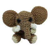Mini Peluche Amigurumi Elefante 