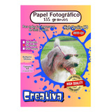 Papel Fotográfico Premium Alto Brillo 135g Resma X 50 Hojas