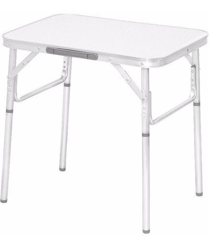 Mesa Dobrável Alumínio 90x60 Cm C/ Tampo Mdf Palisad 695838