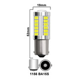 2 Unidades Bombillos Led Stop 1156 Color Amarillo