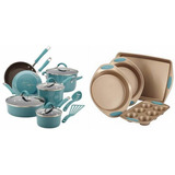 Rachael Ray Cucina Set De Utensilios De Cocina De Porcelana 