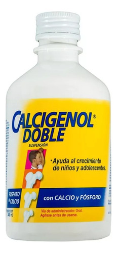 Calcigenol Doble 1.8 Gr 1 Frasco Suspension 340 Ml