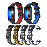 6 Correas De Sport Silicon Para Huawei Band 8