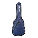 Funda Para Guitarra Clasica Ritter Rgp2-c-blw Bolsillos Azul