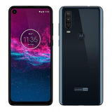 Usado: Motorola One Action 128 Gb Azul - Bom