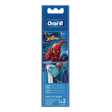 Pack  De 2 Repuestos De Cepillo Electrico  Dental Oral B 