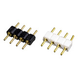 Conector Rgb 4 Pines Macho Union Cinta Led 12v Supli