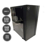 Pc Gamer Core I5, 16 Gb Ram, Ssd 240gb, Placa Vídeo 4gb