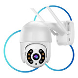 Câmera Ip Dome Wifi Rotativa Prova D'agua Auto Tracking A8