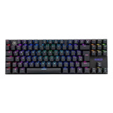 Teclado Mecânico Mancer Ghoul Mk2 Rgb Abnt2 Switch Vermelho Cor De Teclado Preto Idioma Português Brasil