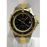 Impecable Reloj Gruen Sport Quartz Oro-acero No Citizen 