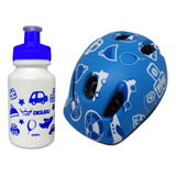 Capacete E Garrafa Ciclismo Skate Patins  Bicicleta Bike Mtb