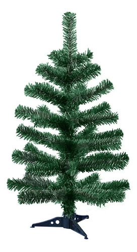 Árvore De Natal Pinheiro Pequena 60cm Verde Decoração