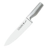 Cuchillo Cocina 25 Cms Inox.forj.platina Tres Claveles