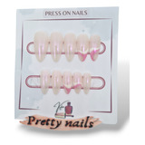 Press On Nails  (postizas) Set X 2