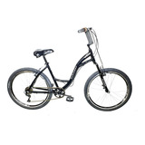  Bicicleta Aro 26 Retrô Vintage Quadro De Aluminio Suspensão