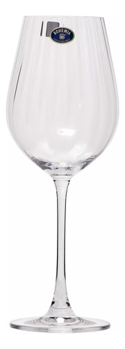 Set X6 Copas Crystal Bohemia Columba Optic Vino 650ml