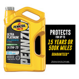 Pennzoil Ultra Platinum Full Sintético 0w-20 Motor Oil (5 Cu