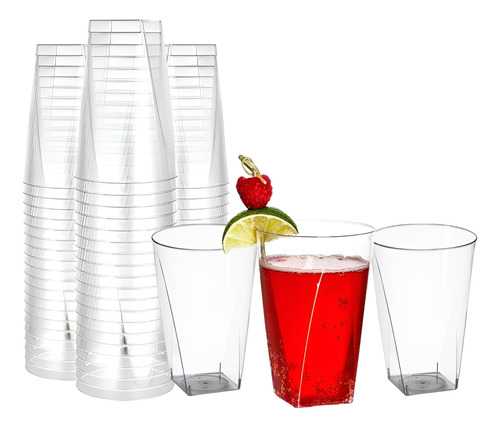 Set X100 Vasos Plasticos Vasos Pocillos Para Postres 200ml