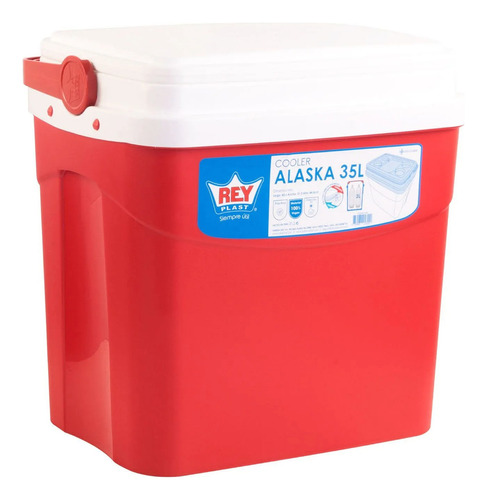 Cooler Nevera Alaska 35 Lt. Color Rojo