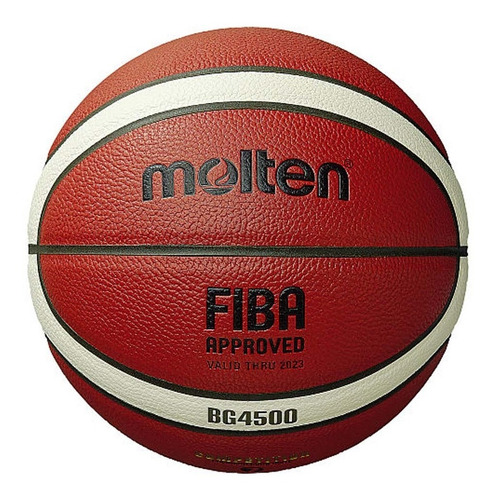 Pelota Basquet Femenino Molten Gf6x Oficial N°6 Cuero Pro