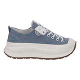 Zapato Casual Pr283867 Suela Antideslizante Mezclilla