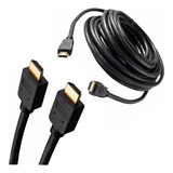 Cabo Hdmi 10 Metros Tv Ps3 Ps4 Ps5 Xbox Alta Resolução Hd