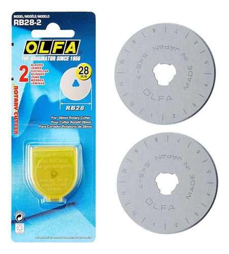 Maletín Olfa Rb28-2 Blade Con 2 Unidades