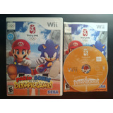 Mario And Sonic At The Olympic Games Nintendo Wii Original 