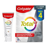 Crema Dental Colgate Total 12 Clear X 4 - g a $669